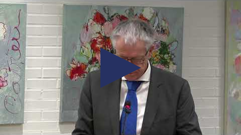 Burgemeester Gorter geïnstalleerd voor derde termijn.