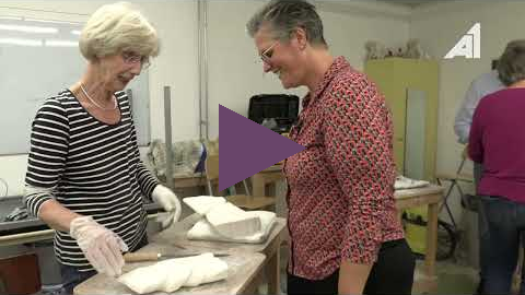 Wij hebben een kijkje genomen in  Kunstcentrum Collage Hoevelaken.